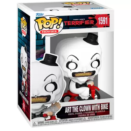 Figurină Funko POP Terrifier Art the Clown with Bike poza produsului