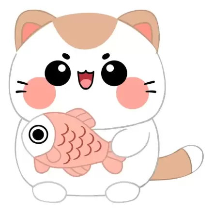 Funny Cat Plus Figurina Cat cu Peste 25 cm poza produsului