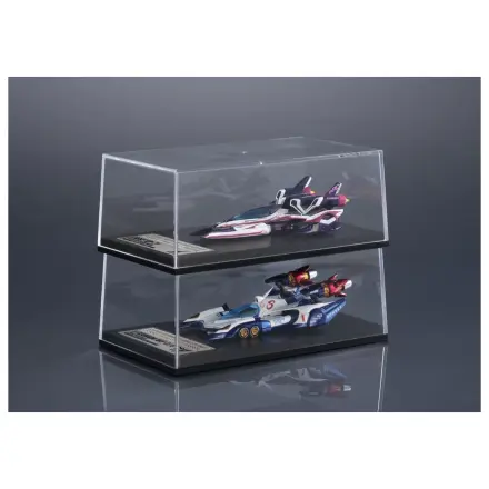 Future GPX Cyber Formula Vehicles Pachet de 2 vehicule vAsurada AKF-0/G spiral boost mode si OGRE AN-21 super Aero boost mode Set Heritage Edition 9 cm poza produsului