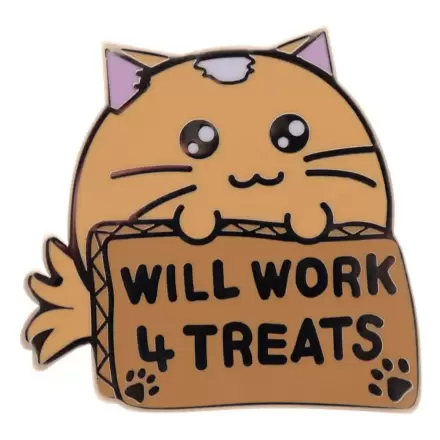 Fuzzballs Pin insigna Whisky Will Work 4 Treats Editie Limitata poza produsului