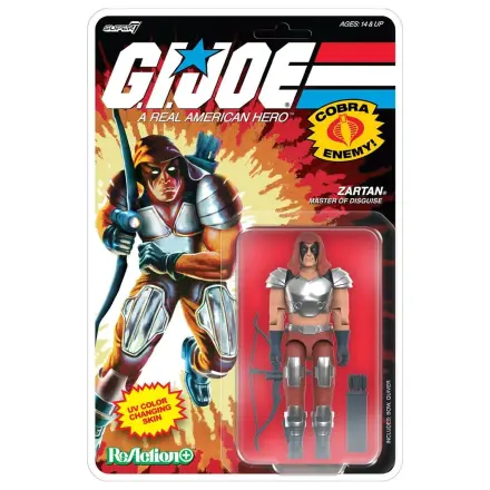 G.I. Joe (Comic) ReAction+ Figura de actiune Wave 09 Zartan poza produsului