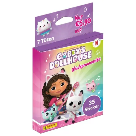 Gabby's Dollhouse momente de fericire Colectie de stickere Eco-Blister Versiunea germană poza produsului