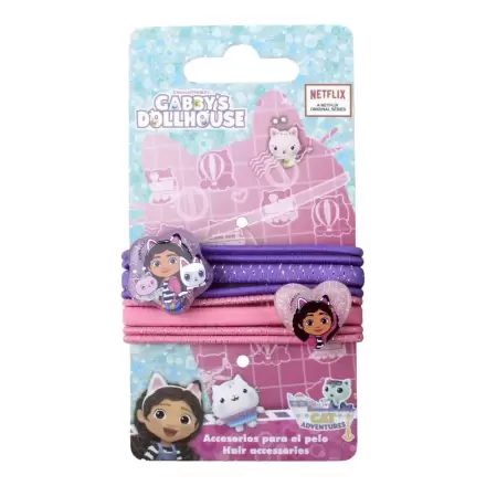 Gabbys Dolls House set 8 elastice de par poza produsului