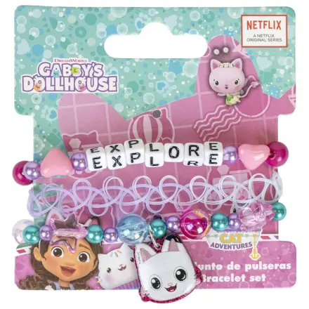 Gabi's Dollhouse Adventures Set bratari 3 buc poza produsului