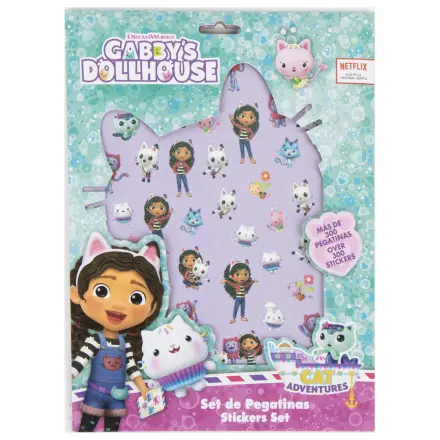 Gabi's Dollhouse Adventures Set de autocolante 300 piese poza produsului