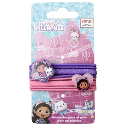 Gabi's Dollhouse Cat Adventures Set 8 bucăți Elastice de par poza produsului