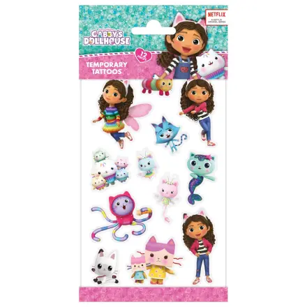 Gabi Dollhouse Cats Tatuaj 12 piese poza produsului