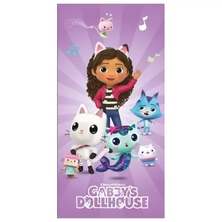 Gabbys Dollhouse prosop de plaja din microfibra poza produsului