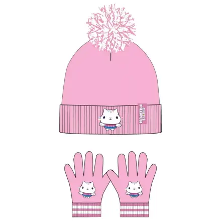 Gabi Dollhouse Pandy Kids Set palarie + manusi poza produsului