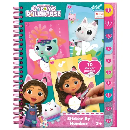 Gabi's Dollhouse Sprinkle Party Puzzle Sticker si Set de Colorat poza produsului