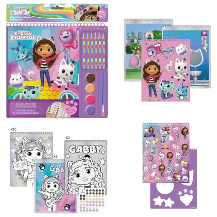 Gabbys Dollhouse carte de activitati de colorat poza produsului