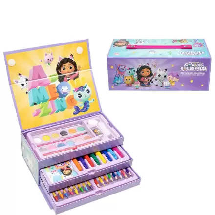 Gabby s Dolls House Colouring set papetarie poza produsului