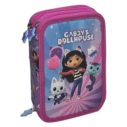 Gabbys Dollshouse etui triplu pentru creioane termékfotója