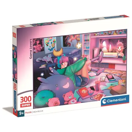 Game Lovers puzzle 300 de piese Clementoni poza produsului