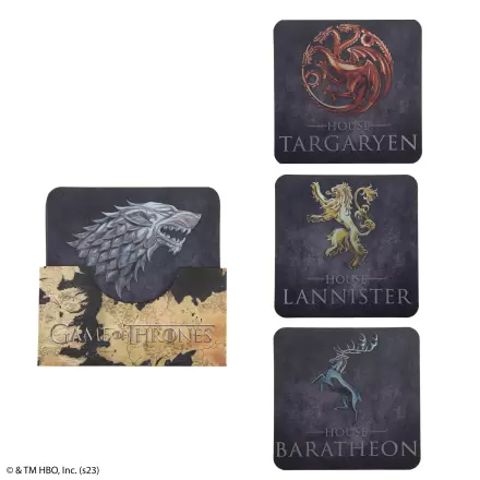 Set Suporturi de pahar Game of Thrones Sigil termékfotója