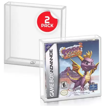 Set de 2 cutii acrilice pentru jocuri Gameboy/Gameboy Advance termékfotója