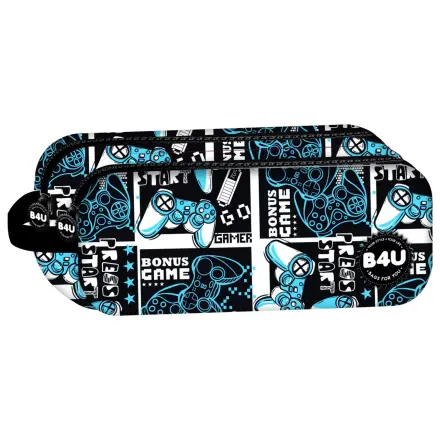 Gamer Press Start penar cu 2 compartimente 21 cm poza produsului