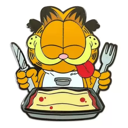 Garfield Pin Badge Disco Garfield Lasagna Dinner 5 cm poza produsului