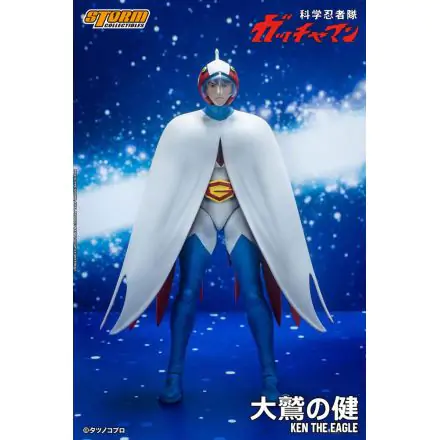 Figurină de acțiune Gatchaman 1/12 Ken the Eagle 18 cm poza produsului