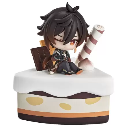 Genshin Impact Wondrous Travels Series Figurina Zhongli Chibi 12 cm poza produsului