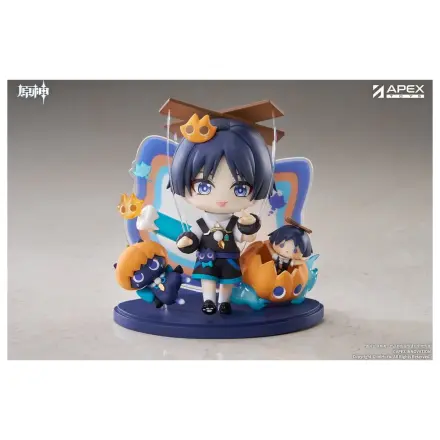 Genshin Impact You Ye Qi Xiang Series Chibi Chara PVC Statuie Wanderer 10 cm poza produsului