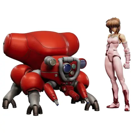 Ghost in the Shell PLAMAX minimum factory Kit Model Plastic Motoko Kusanagi cu Fuchikoma 8 cm poza produsului