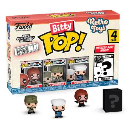 Gi Joe Bitty Funko POP! Figurina Vinil 4-Pack 2,5 cm termékfotója