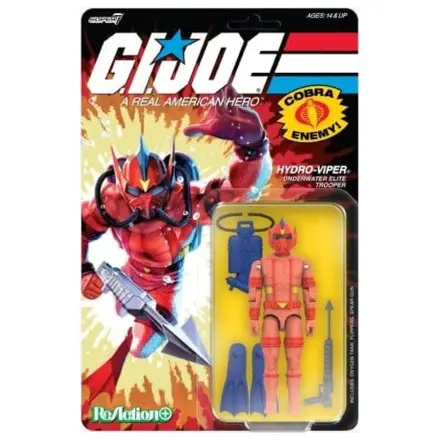 GI Joe ReAction+ Action Figure Wave 07 Hydro Viper (Comic) 10 cm poza produsului