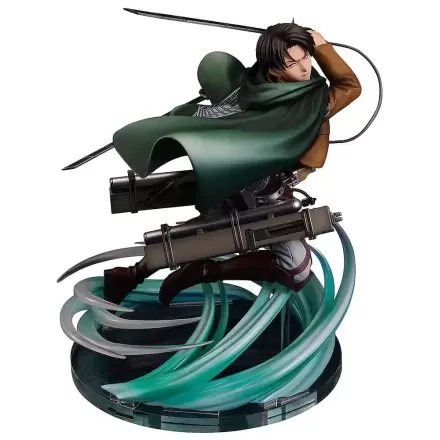 Statuie PVC Attack on Titan 1/6 Cel mai puternic soldat al umanității Levi 23 cm termékfotója