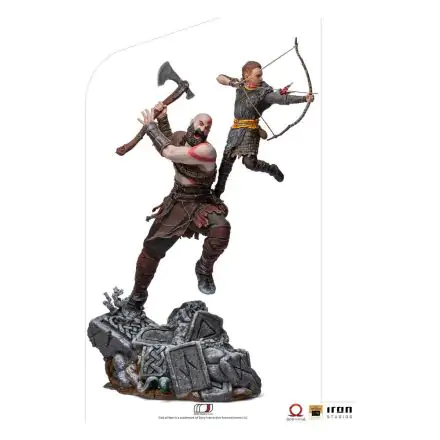 Statuie God of War BDS Art Scale 1/10 Kratos & Atreus 34 cm termékfotója