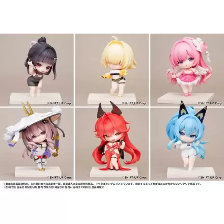 Goddess of Victory: Nikke SAC Series Mini Figurine Set 6 buc Chibi Vol. 2 10 cm poza produsului