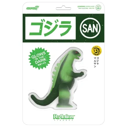 Godzilla Toho ReAction Figurina de acțiune Marusan L-Tail (Glow) 23 cm poza produsului