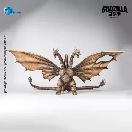 Godzilla vs. King Ghidorah (1991) Exquisite Basic Figurina de actiune King Ghidorah Battle Damaged Version 33 cm poza produsului