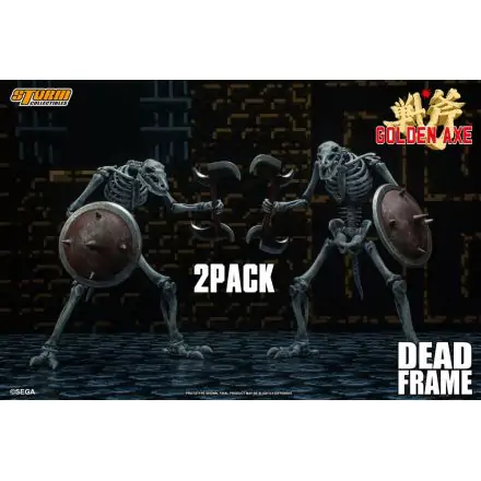 Figurină de acțiune Golden Axe 2-Pack 1/12 Schelet Mort 18 cm termékfotója