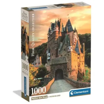 Golden Hour At Eltz Castle puzzle 1000 piese poza produsului