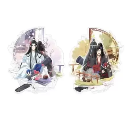 Grandmaster of Demonic Cultivation Acrilic Stand set de 2 Wei Wuxian & Lan Wangji Birthday Ver. Set 18 cm termékfotója