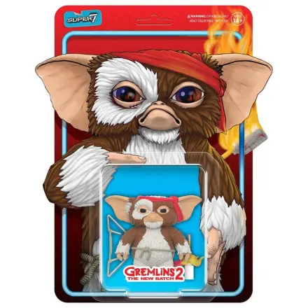 Gremlins ReAction figurina de acțiune Gizmo (Battle Ready Character Card) 23 cm poza produsului