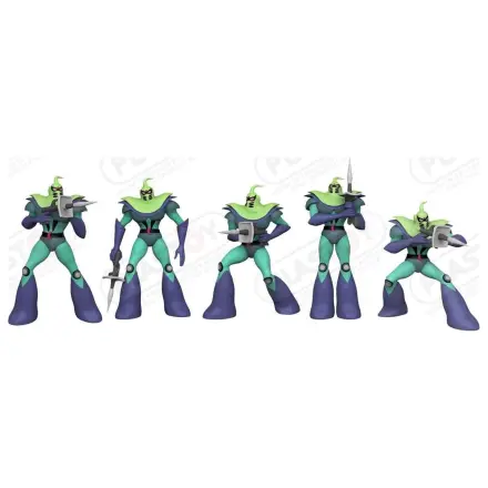 Grendizer Vegan Soldiers set de 5 figurine 7cm poza produsului