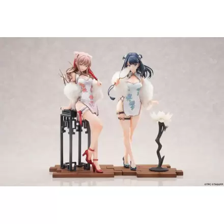 Gridman Universe Statui PVC 1/7 pachet de 2 Yume Minami China Dress Ver. 25 cm poza produsului