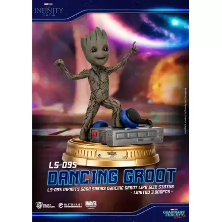 Guardians of the Galaxy 2 Statuie Mărime Naturală Dancing Groot 32 cm termékfotója