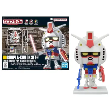 Gundam 1/1 Gunpla-Kun Set DX (cu Runner ver.) trusă model poza produsului