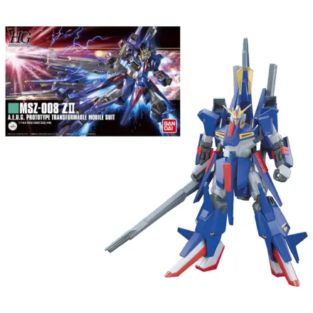 Gundam 1/144 HGUC Z II Kit Model poza produsului