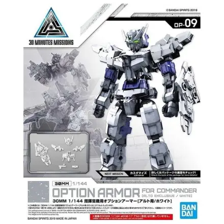 Gundam 30MM Set detaliu comandant Armura opțională 9 Kit de model poza produsului