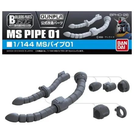 Gundam Builders Parts HD 1/144 MS Pipe 01 Kit model poza produsului