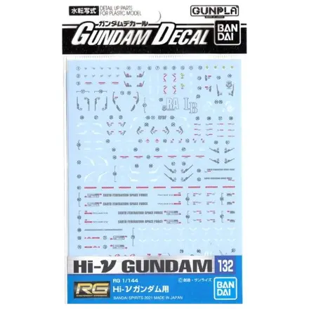 Gundam Decal 132 RG 1/144 Hi-v Gundam Kit Model poza produsului