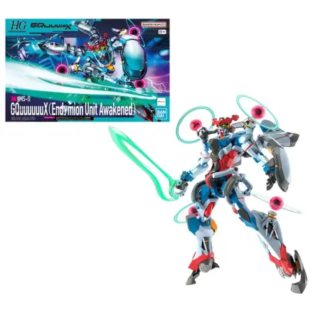 Gundam HG 1/144 GQuuuuuuX (Endymion Unit Awakened) Kit de model poza produsului