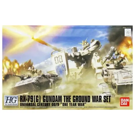 Gundam HGUC 1/144 RX-79(G) Gundam The Ground War Set poza produsului