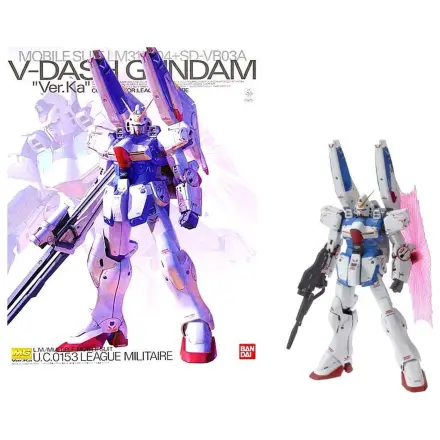 GUNDAM MG 1/100 V-Dash Gundam Ver. Ka trusa model poza produsului