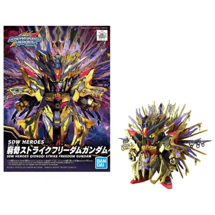 Gundam SDW Heroes Qiongqi Strike Freedom Gundam set model de asamblat poza produsului