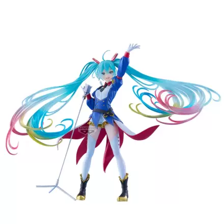 Gundam x Hatsune Miku 45th Anniversary Gundam Collaboration Banpresto Evolve figurina 21 cm poza produsului